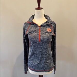 Collegiate Under Armour Women's Gray Quarterzip
